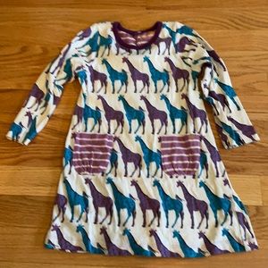 Happy by Pink Chicken Giraffe Dress